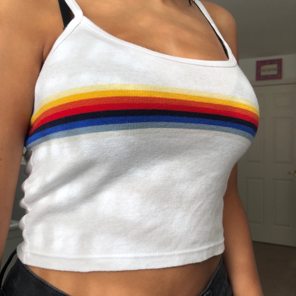 Brandy Melville Rainbow Tank